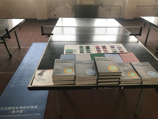 河北PA旗舰厅参加体育器材生产企业与高校体育部主任座谈会